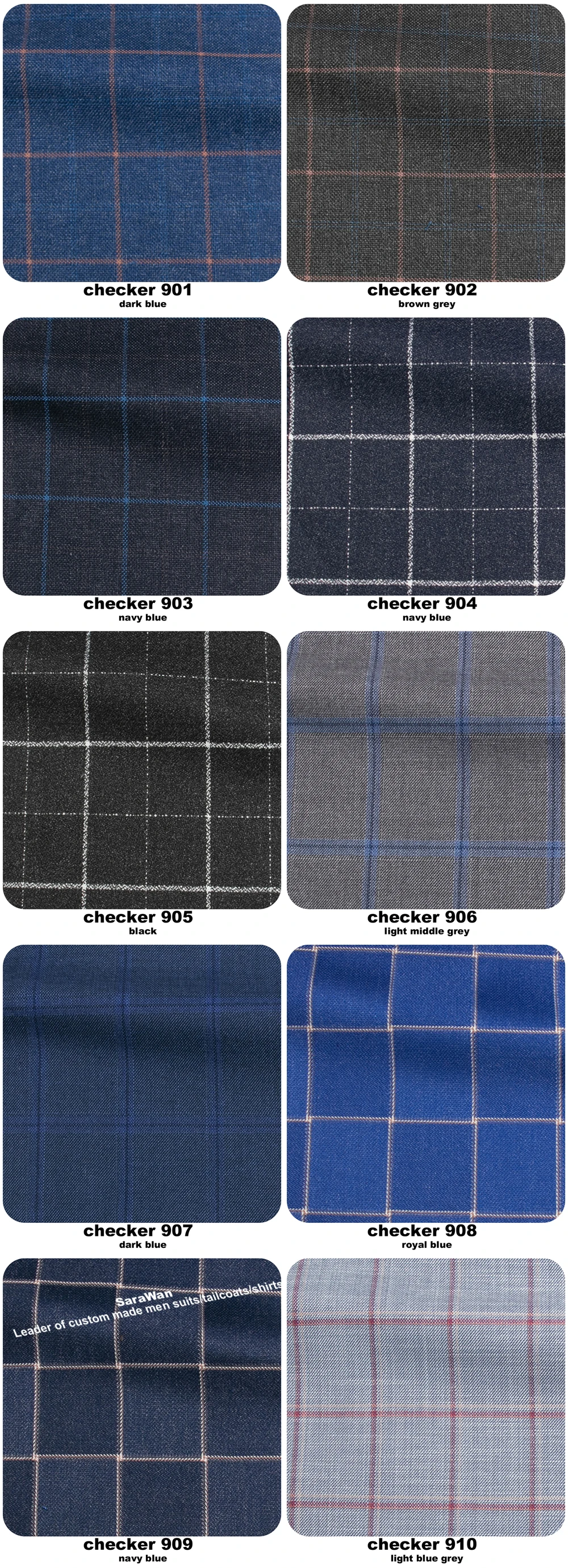 Best Tailored Checkered Suit Men Blue Check Suit Tailor Made Men Style Checkered Dress Suit Pants,Light Blue Casual Blazer