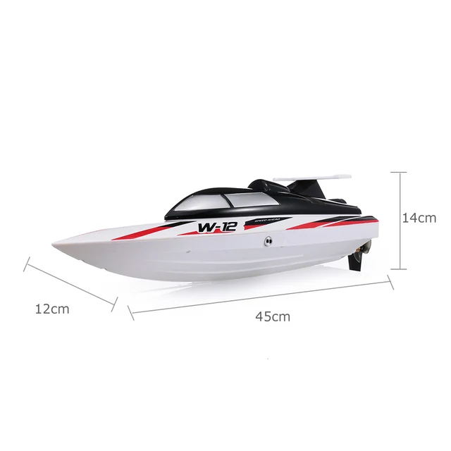 WLtoys WL912-A RC Boat 2.4G 35KM/H High Speed RC Boat Capsize Protection Remote Control Toy Boats RC Racing Boat 3
