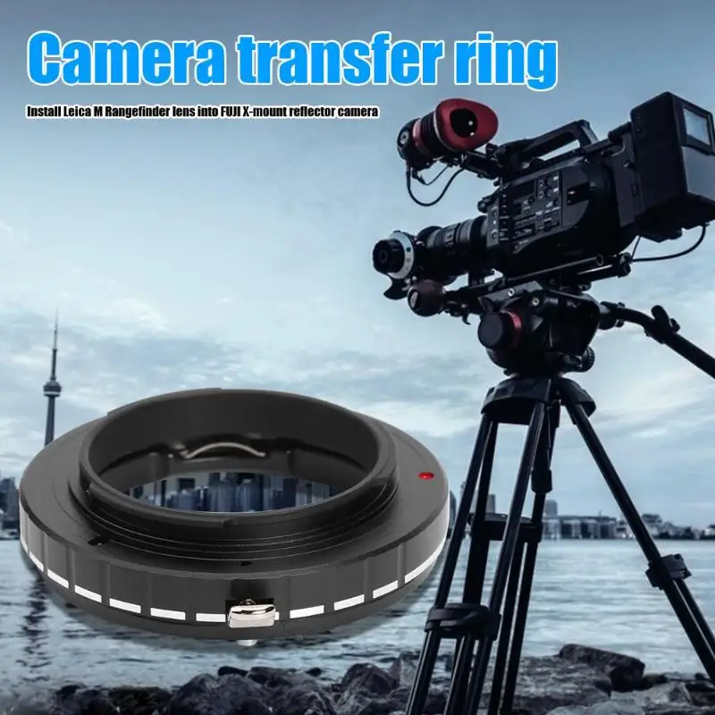 LM-FX Lens Mount Adapter Ring for Leica M to for FUJI X Mirrorless Camera