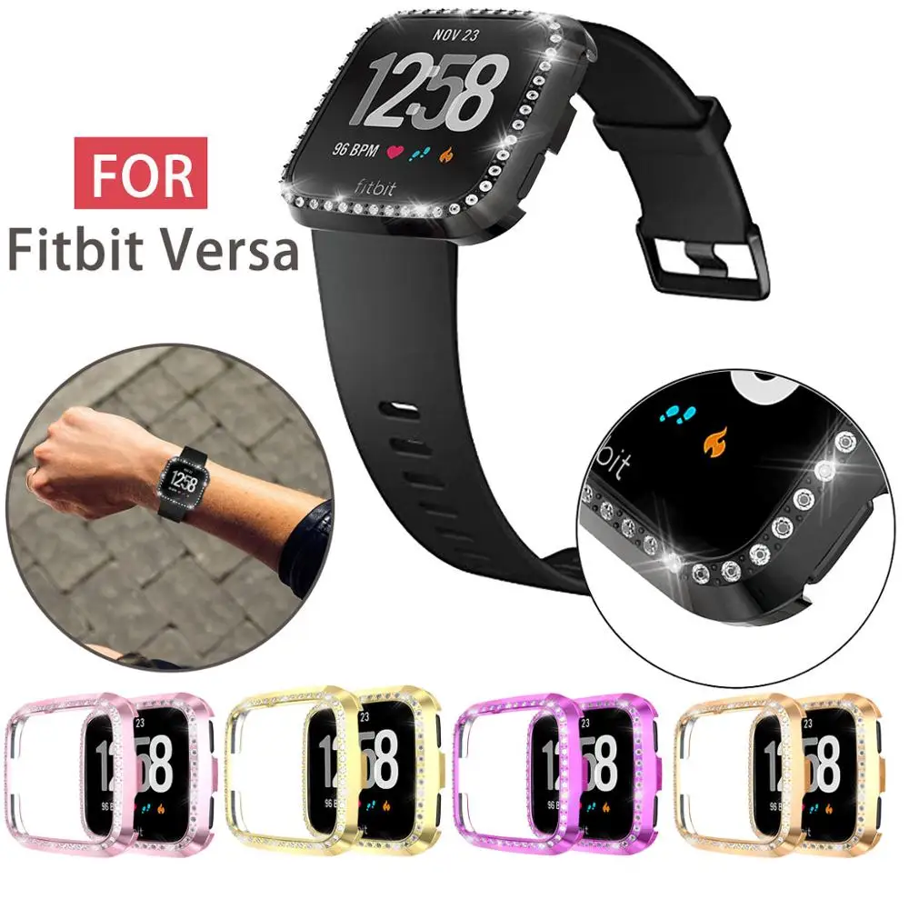 Ультратонкий чехол для часов для Fitbit Versa защита экрана полная защита носимые устройства умные часы SmartWatch протектор