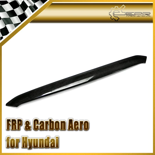 Car-styling For Hyundai Veloster Carbon Fiber Hood Lip Bonnet Cover Lid