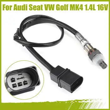 新 1 個ラムダ酸素センサー 5 ワイヤー 6 ピン 036906262JアウディシートvwゴルフMK4 1.4L 16 12v自動車部品