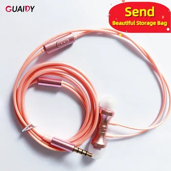 

3D Stereo Wired Earphone Subwoofer 3.5mm In Ear Universal Sports Music Headsets Silicone Line Control Portable For Samsung
