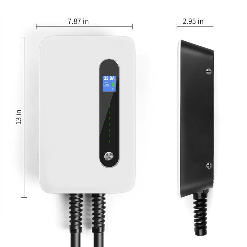 EV зарядная станция настенное зарядное устройство для электромобиля EVSE Wallbox SAE J1772