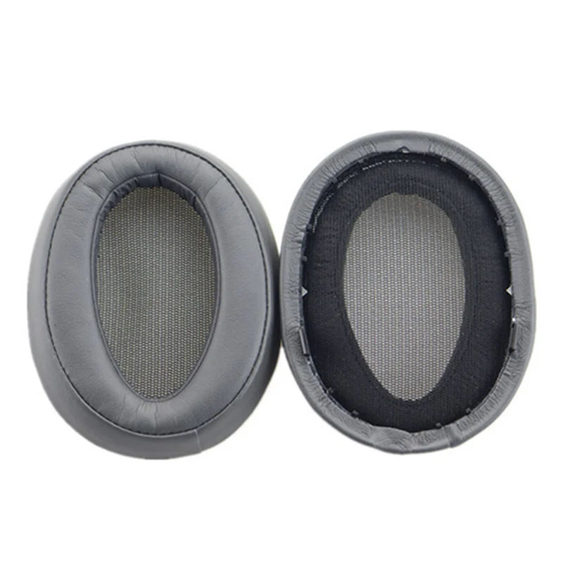 Амбушюры для sony MDR-100AAP 100A, наушники, гарнитура, аксессуары, сменные амбушюры, амбушюры, пены памяти - Цвет: Серый