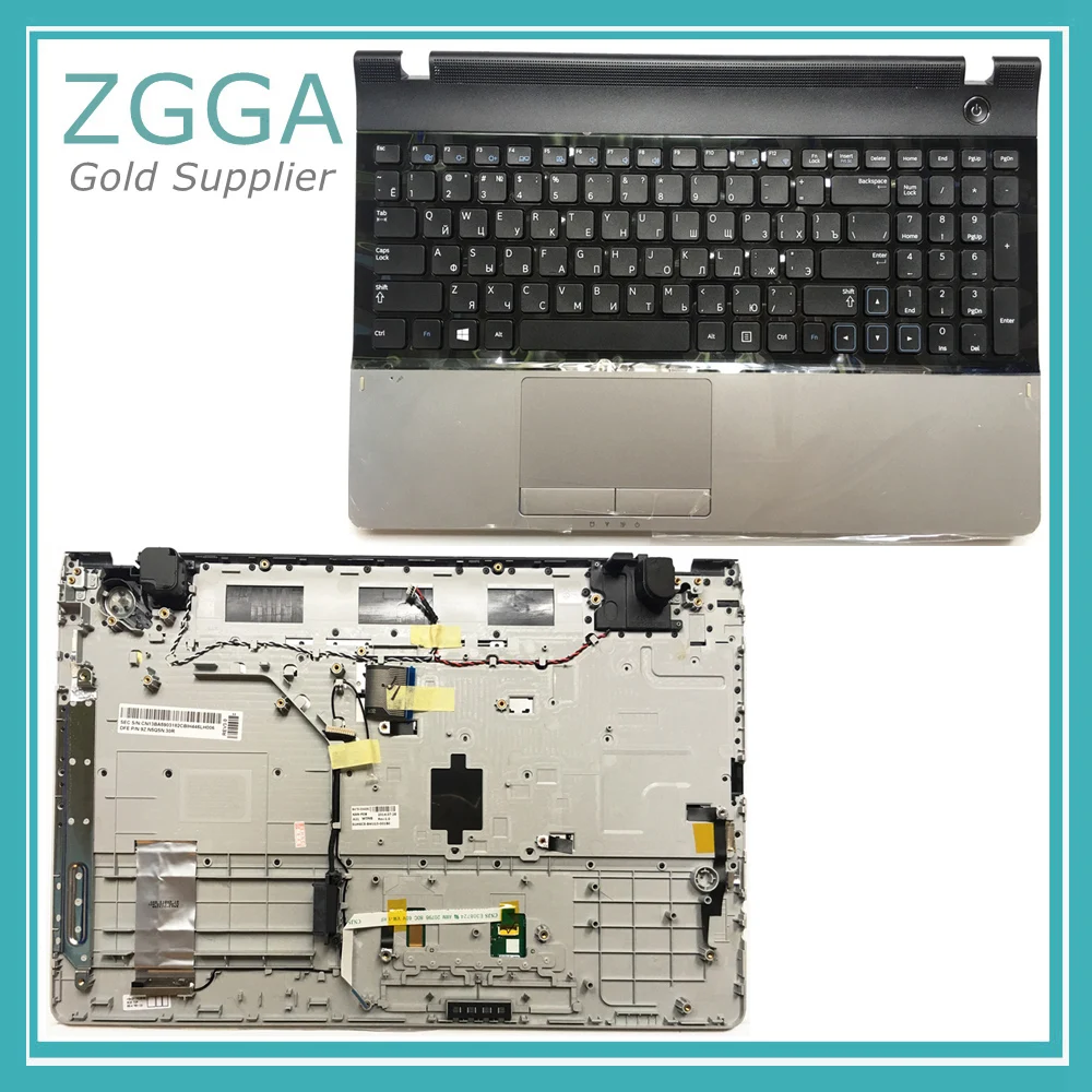 Новый ноутбук верхний регистр для Samsung 300E5C NP300E5A 300E5A 305E5A Palmrest крышка с клавиатура