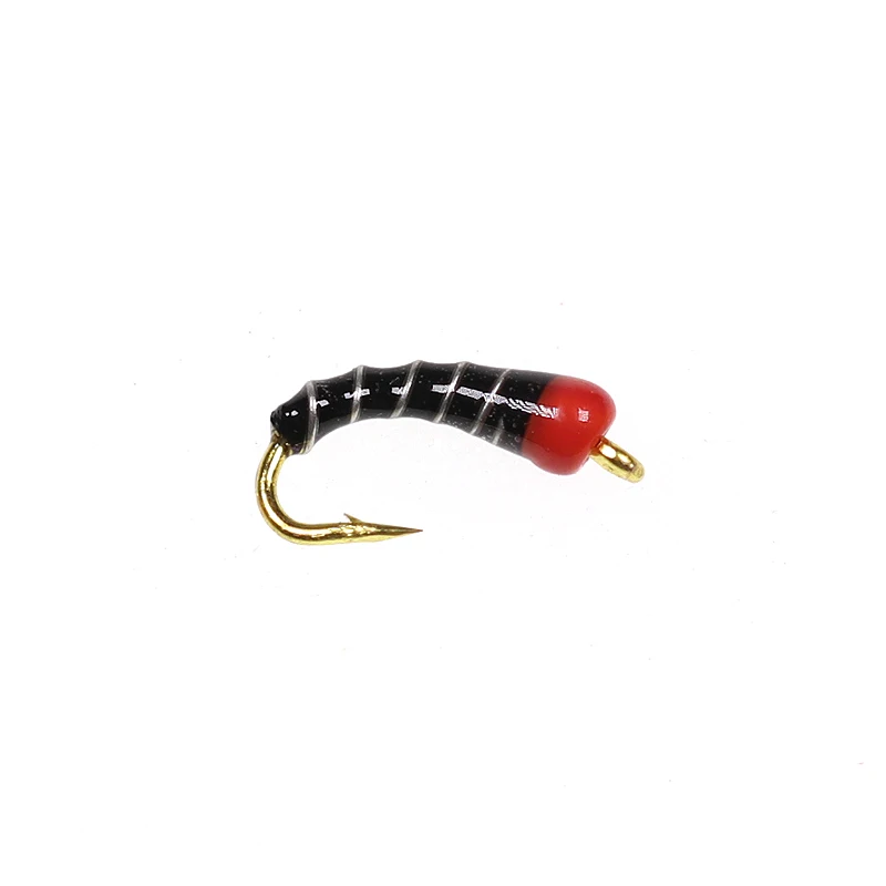 ICERIO 8 шт. Midges Buzzer Nymphs мухи форели рыболовные приманки