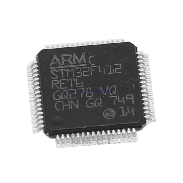 

Stm32f412 Stm32f Mcu 32-bit Arm M4 512kb Flash 3.3v Lqfp64 Stm32f412ret6