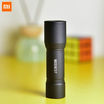 

Xiaomi Mi BEEBEST Portable Metal Flashlight Three Gears Mode Barrel Compact Mini Flashlight Multi-Scenario Application Emergency
