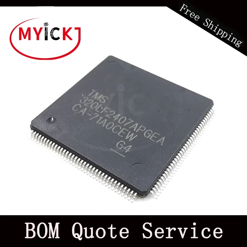 

2PCS TMS320LF2407APGEA QFN DSP CONTROLLERS IC CHIP