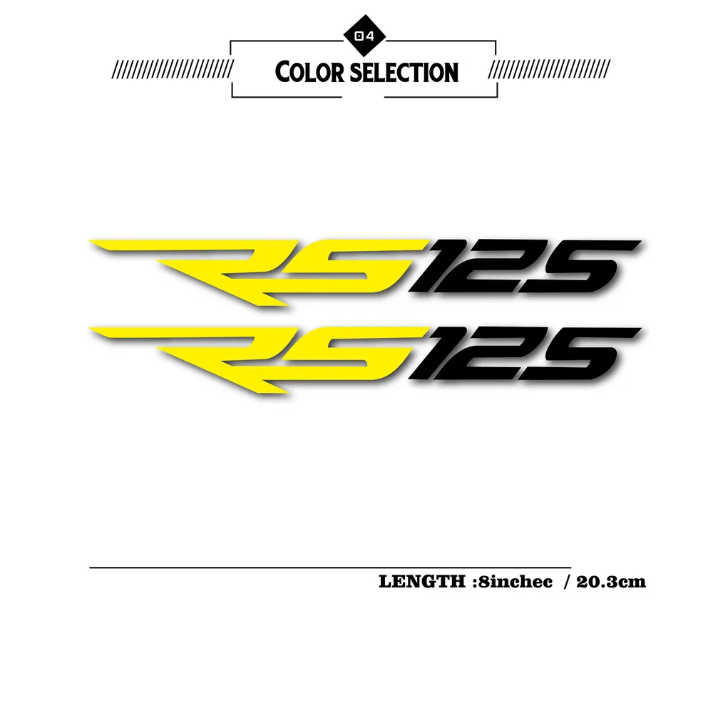 Новинка, мотоциклетная, велосипедная, автомобильная наклейка светоотражающая, ободок, водонепроницаемый, decaling helmet, логотип, наклейка на тело, подходит для Aprilia RS 125