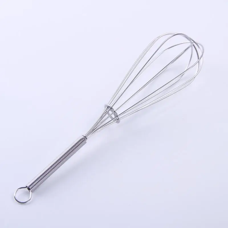 5 inch Kitchen Egg Frother Milk Beater Blender 5 Sizes Stainless Steel Whisk Mixer Egg Beater Kitchen Stirring Tool LX8673