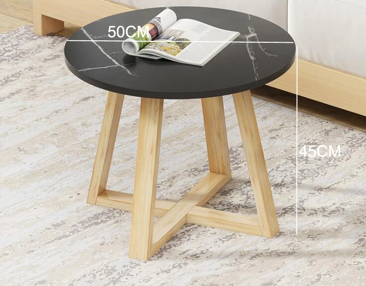 .com: TFCFL Marble End Table 2 Tiers Round Side Table Nordic-Style  Coffee Table Modern Arc-Shaped Sofa Table with Storage Shelf for Living  Room Bedroom Office : Home & Kitchen