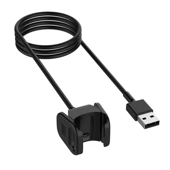 

2pcs/set Charging Cable USB Smart Bracelet Wristband Replacement Replaceable Compatible Fitness Tracker Dock For Fitbit Charge 3