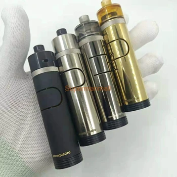 

New Ennequadro Mech Mod Kit 18650 Battery Vapor Vaporizer Mechanical Mod Vape Pen fit kayfun prime rta YFTK style Taifun GTR RTA