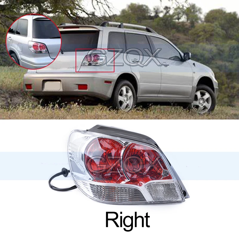 CAPQX для Mitsubishi Outlander 2004 2005 2006 сзади светильник хвост в сборе задний тормоз