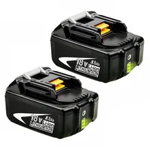 18V 8A Перезаряжаемые Батарея 8000 мА/ч, литий-ионный аккумулятор Батарея Замена Мощность инструмент Батарея для MAKITA BL1880 BL1860