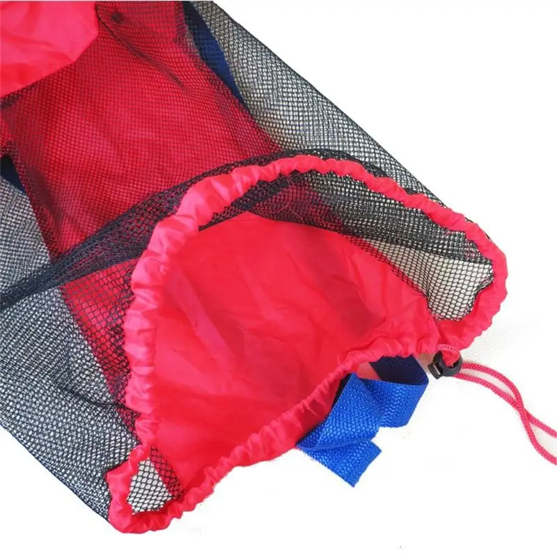 1PC  Toy Storage Mesh Bag For Kids Beach Sand Toys Water Fun Sports Bathroom Clothes Towels Backpacks Gift 5