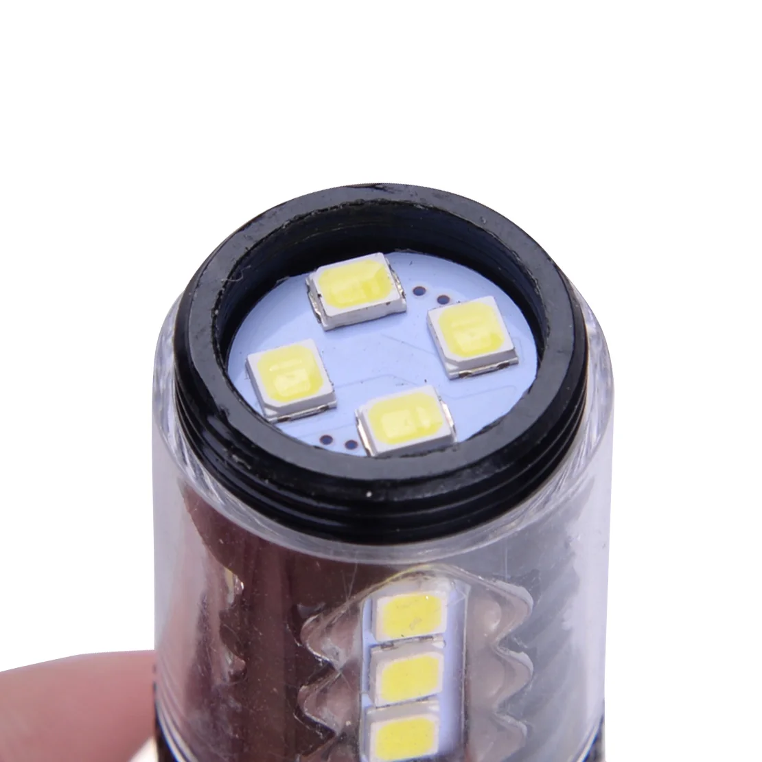 DWCX 2 шт. 12 в 80 Вт 900 лм 3030 SMD P15D белый 6000 К светодиодный светильник для мотоцикла, сигнал поворота, Тормозная лампа для противотуманной фары