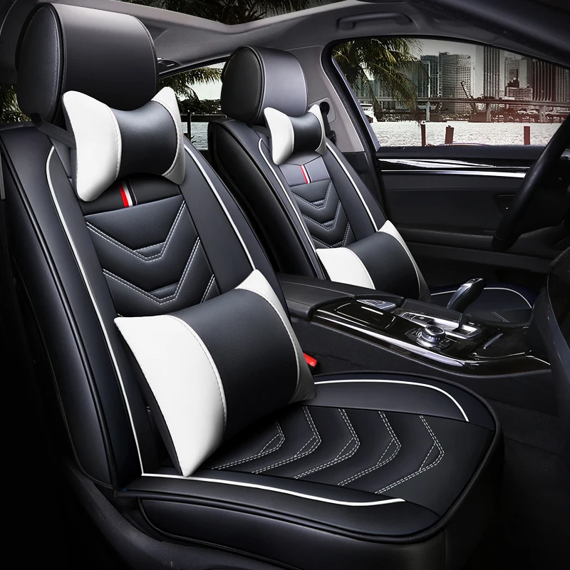 Sports Leather car seat cover for nissan leaf tiida qashqai x-trail Note March Teana Murano all models accessories | Автомобили и