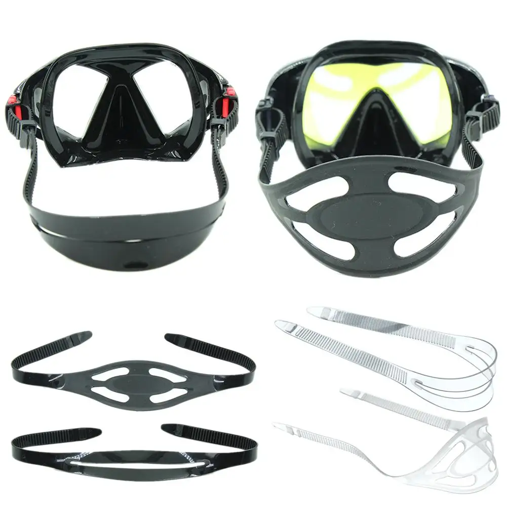 Diving Mask Strap Cover Silicone Scubaing Diving Mask Strap Cover Snorkeling Freediving Hair Protector for Outdoor Sports Accessories