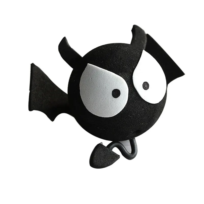 Antenna Balls Lovely Black Big Eyes Bat Decorative Car Antenna Topper