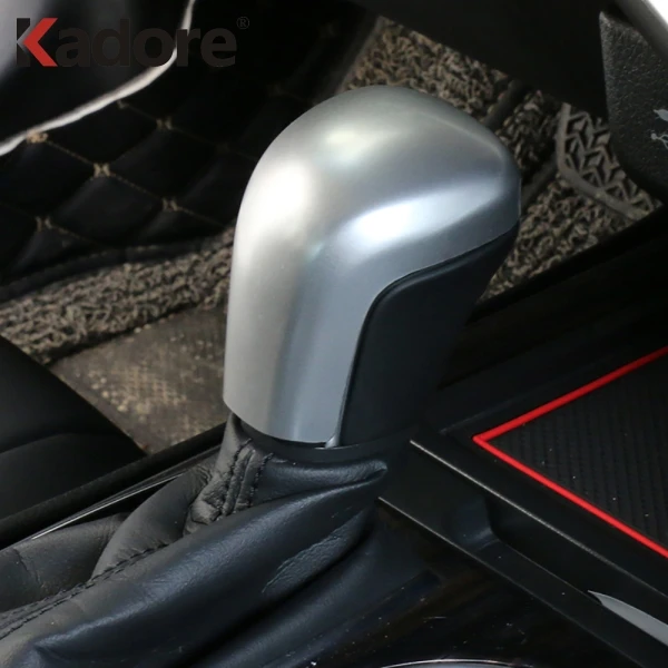 Для Toyota Camry углеродное волокно на ручка переключения рулевого механизма автомобиля накладка на голову внутренние аксессуары наклейка на автомобиль Стайлинг