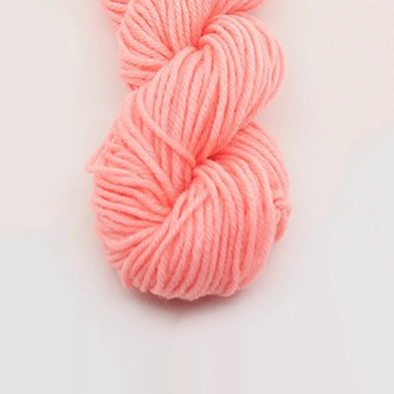 Мягкая хлопковая Детская шерсть для вязания пряжа для вязаный шарф свитер ручная вязка крючком пряжа для ручного вязания поставки - Color: 4