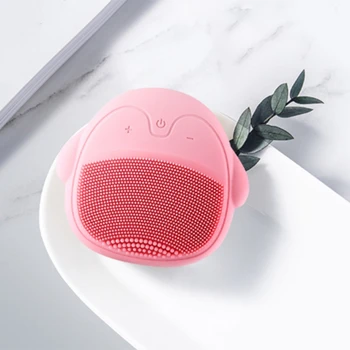 

Face Cleaning Mini Electric Massage Brush Washing Machine Waterproof Silicone Cleansing Tools