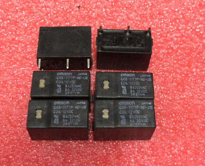 

G6B-1177P G6B-1177P-FD G6B-1177P-FD-ND-US G6B-1177P-FD-ND-US-12V Relay 8A 12VDC 4 feet