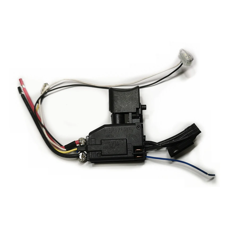 Переключатель триггера 6507545 650754-5 Замена для шуруповерта Makita Dhp482 Ddf482 изготовлен из высококачественного материала