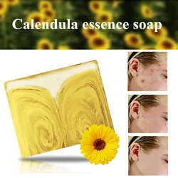 Nature Formula Skin Care Women Face Clean Remove Blackheads Oil Control Anti-mite Anti-acne Rich Foam Calendula Essence Soap