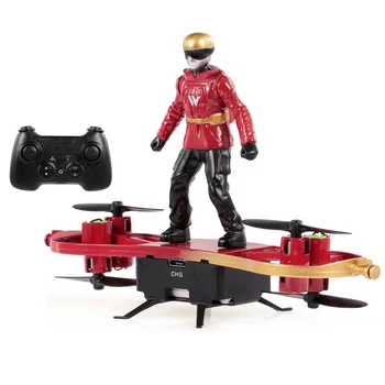 

ATTOP F5 2.4G 4CH Mini RC Drone Flying Skateboard Skater Shaped Aircraft Flight Mode Altitude Hold Toys for Kids Gifts