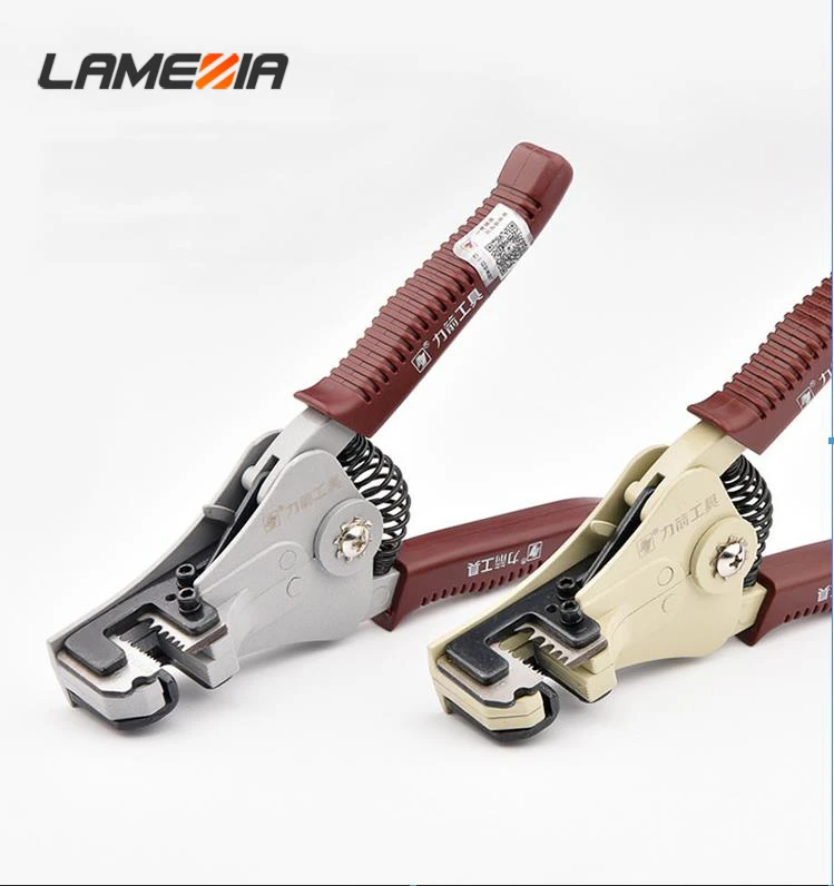 

Professional Automatic Wire Stripper Pliers Crimper Cable Cutter Multifunctional Crimping Stripping Tool Electrical Terminal
