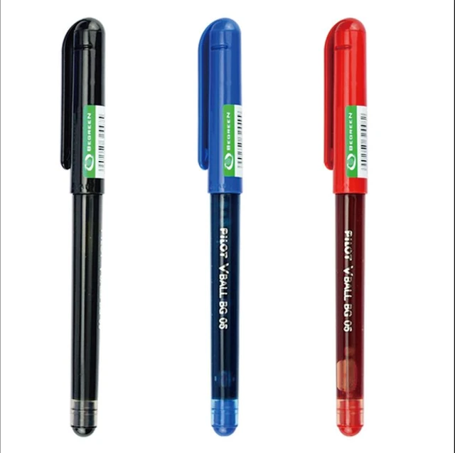 Japan PILOT VBALL BG 05 Gel Rollerball Pen LVE-10EF VCORN 0.5 mm Signature  Pen