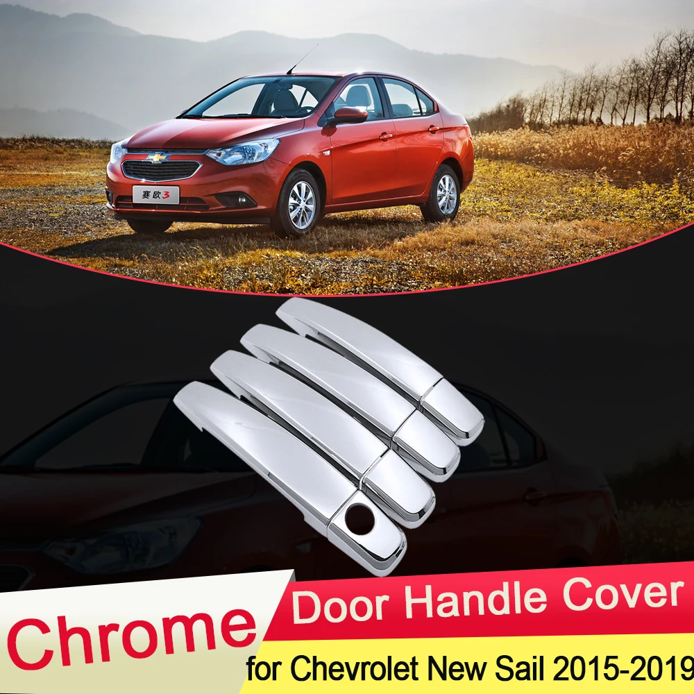 Накладка на дверную ручку автомобиля хромированная для Chevrolet New Sail 2015 2016 2017 2018