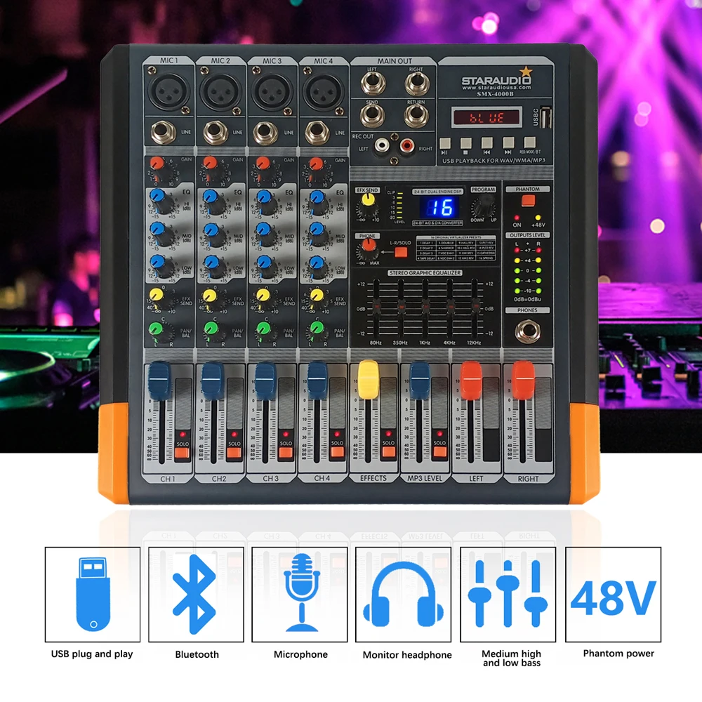 bt usb mixing