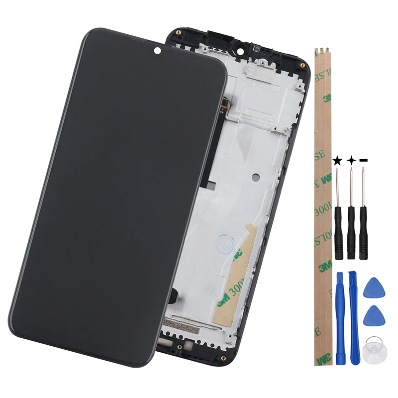 Ocolor для Ulefone power 6 ЖК-дисплей и сенсорный экран для Ulefone power 6 экран с инструментами и клеем с рамкой+ пленка