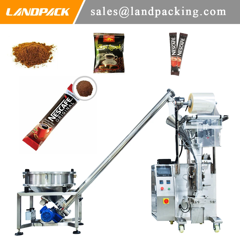 

Coffee Powder Vertical Form Fill Seal Machine Price Affordable Drink Powder Packing Mechanical Equipment