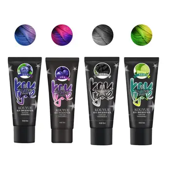 

50ML Color Changing Hair Dye Hair Color DIY Dye mofajang hair bleach po compacto hair cream tintes para cabello creme de cabelo