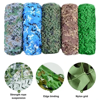 

5X6m Military Camouflage Net Hunting Camo Netting Camo Net Car Covering Outdoor Camouflage Hiding Net Sun Shelter Net
