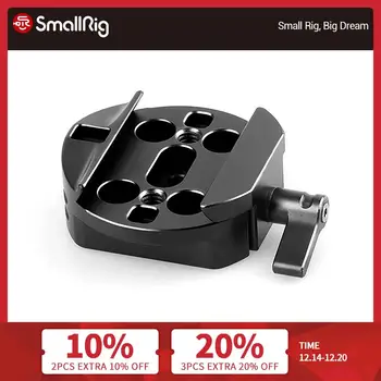 SmallRig Mini Quick Plate Mount for DJI Ronin/Ronin-M/Ronin-MX Handheld Gimbal Stabilizer- 1682 smallrig universal quick release adapter attach mini tripod monopod to gimbal stabilizer like for dji ronin s ronin sc 2714