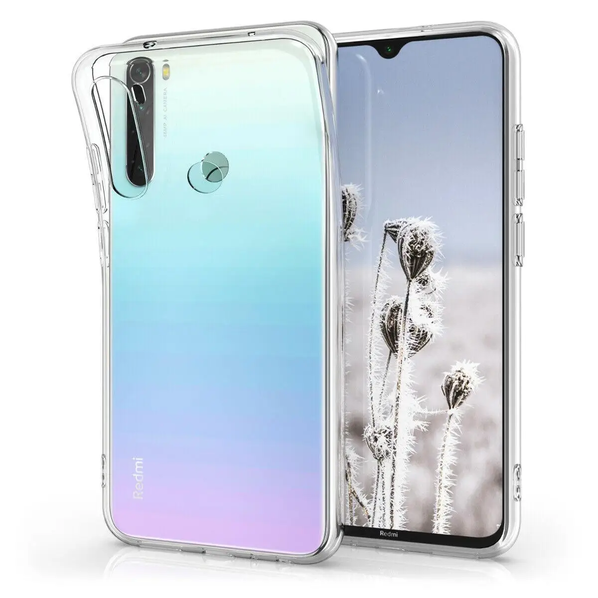 Мягкие силиконовые прозрачные чехлы из ТПУ для Xiaomi Redmi Note 8T 8 7 6 5 Pro чехол накладка