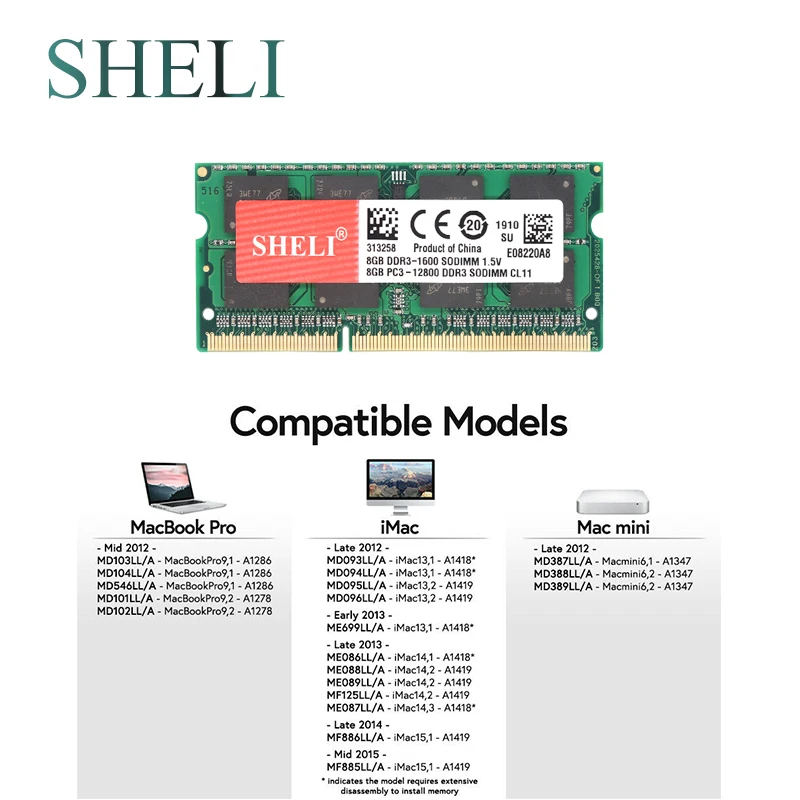 1600mhz ddr3 for mac mini