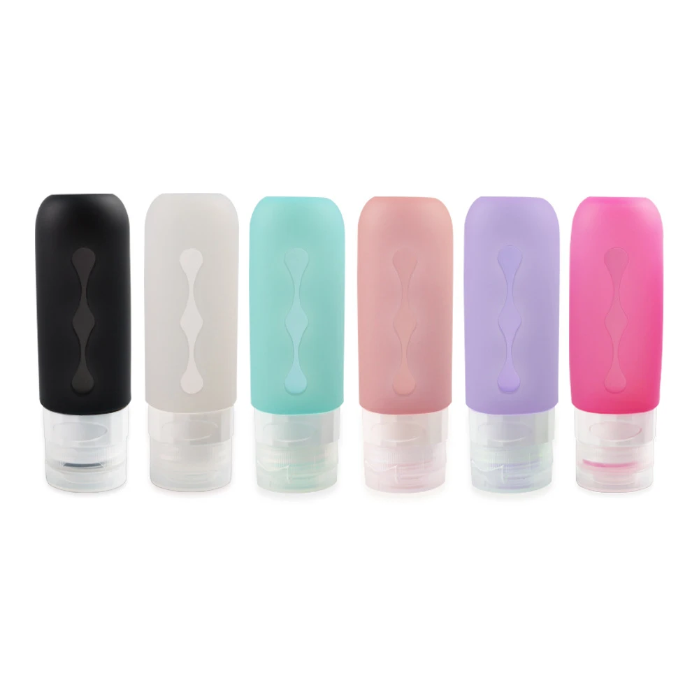 

Флаконы силиконовые дорожные для шампуня, кондиционера, лосьона, 60/90 мл