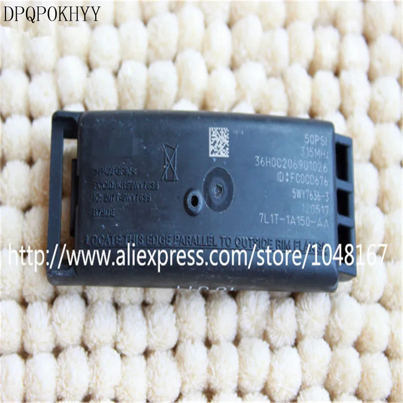 DPQPOKHYY OEM 7L1T-1A150-AA 7L1T1A150AA 5WY7636-3 датчик давления в шинах TPMS контроля шин 433 МГц чехол
