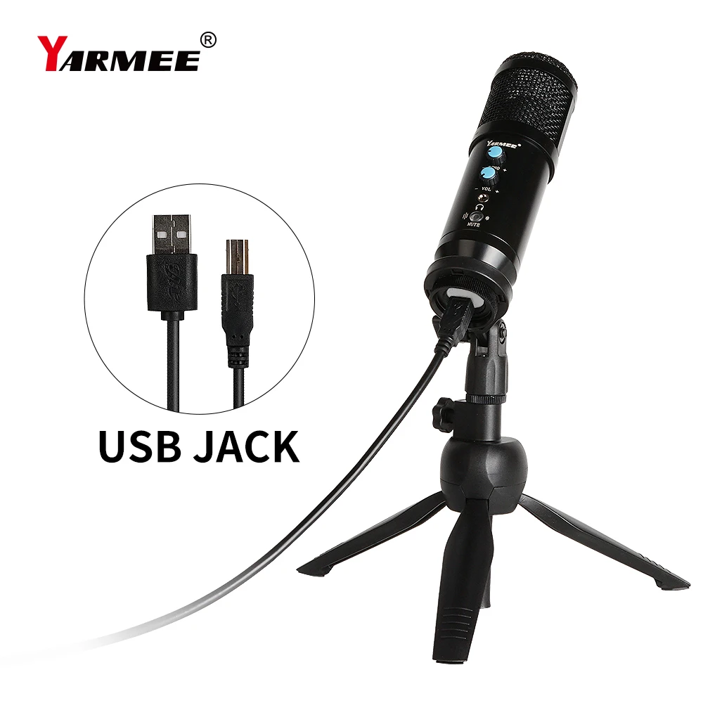 YARMEE Computer USB microphone for PC latop