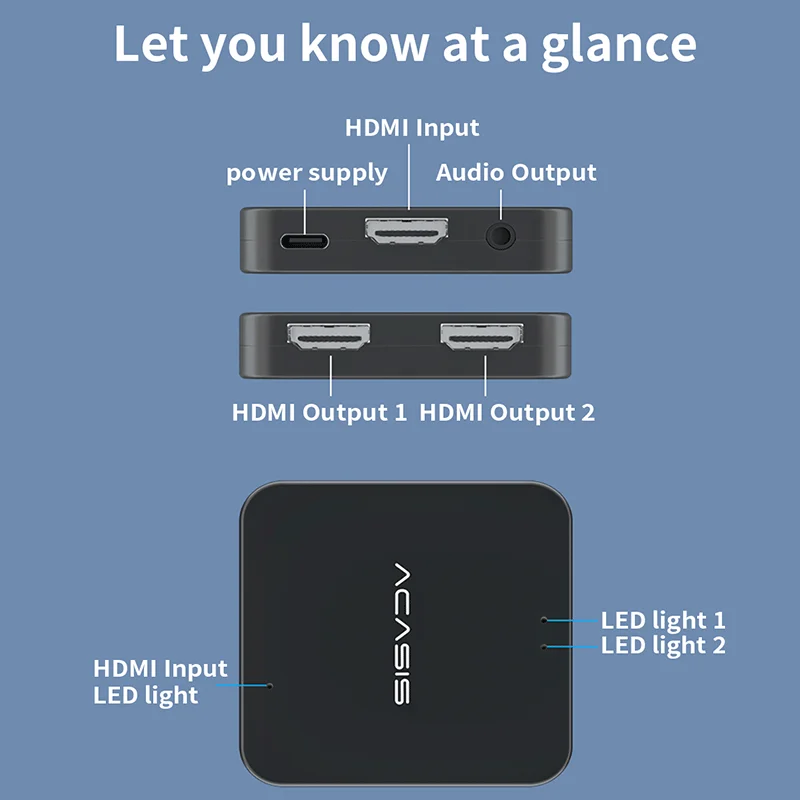 Acasis HDMI ȣȯ  и Hdmi-Hdmi +  ȯ  - Ŀ 4k   и