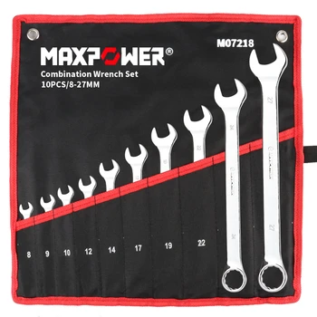 

Ratchet Metric Combianation Wrench Spanner Open End And Ring Wrenches CR-V Metal Double Heads Wrench Reapir Hand Tool Set 8-22mm