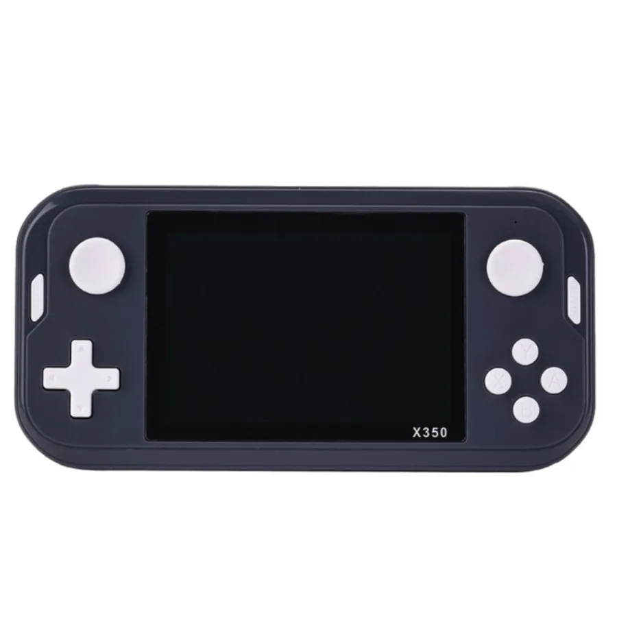 X350 3.5Inch IPS Screen Mini Retro Handheld Video Game Console Dual Joystick MP3 MP4 Ebook Player Pocket Portable Gaming Box 